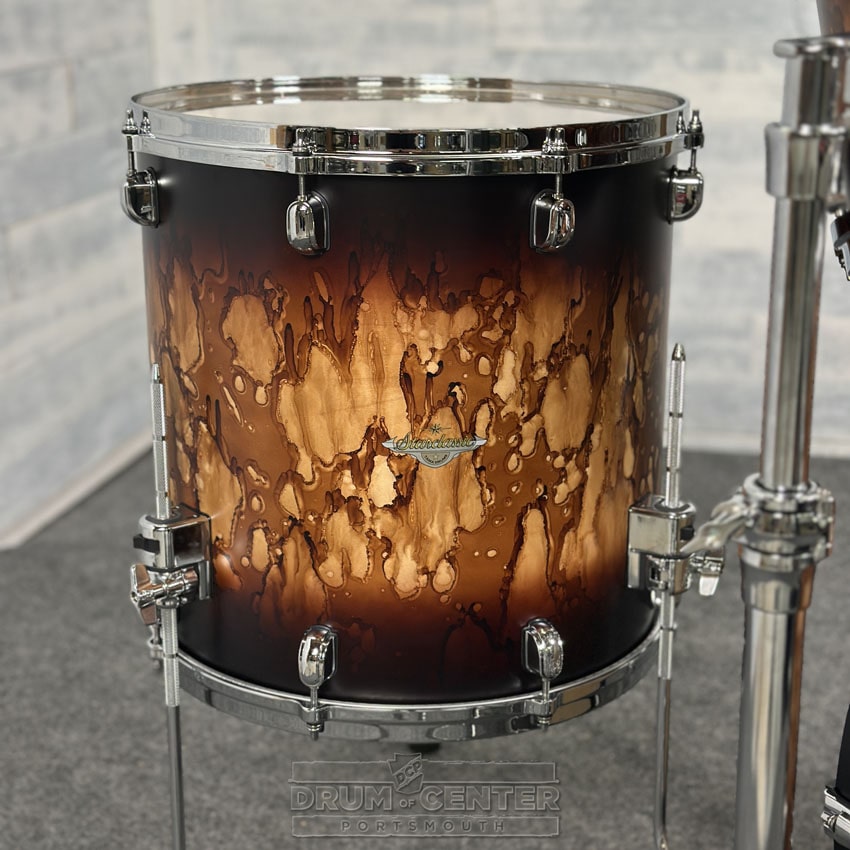 Tama Starclassic Maple 4pc Drum Set Molten Satin Brown Burst - Drum Center Of Portsmouth