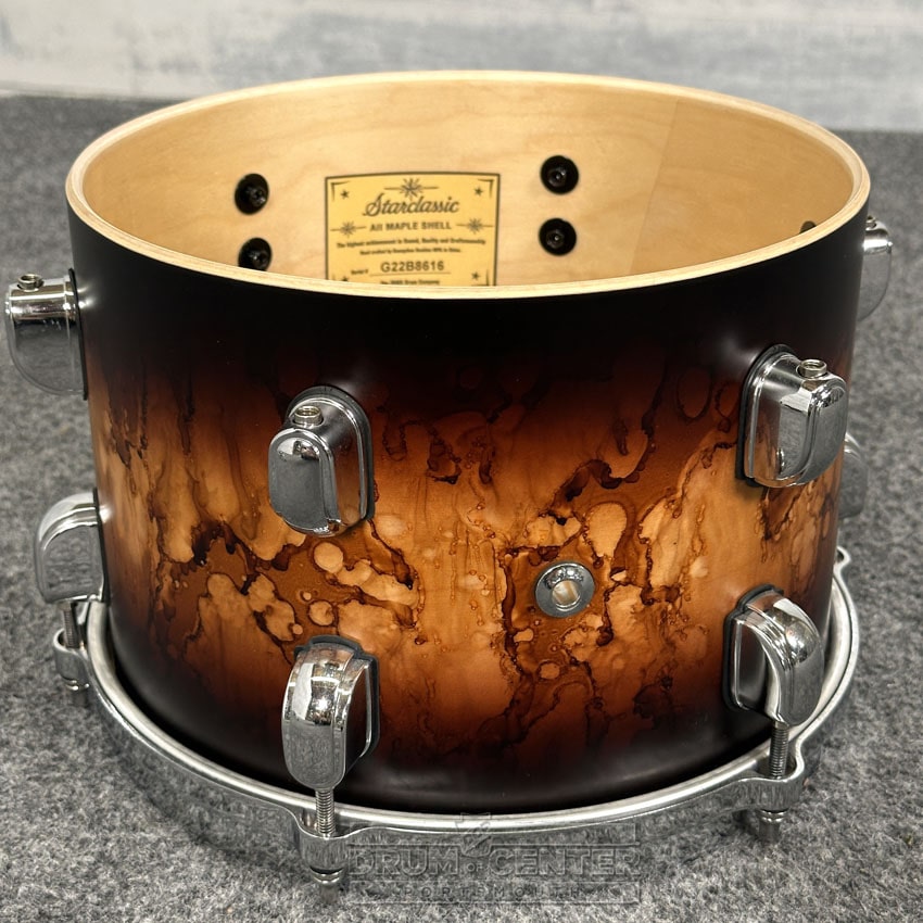 Tama Starclassic Maple 4pc Drum Set Molten Satin Brown Burst - Drum Center Of Portsmouth