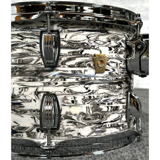 Ludwig Classic Maple 3pc Downbeat Drum Set White Abalone - Drum Center Of Portsmouth