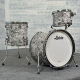 Ludwig Classic Maple 3pc Downbeat Drum Set White Abalone - Drum Center Of Portsmouth