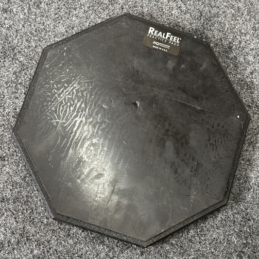 Used Real Feel Dual Sided 12" Practice Pad - Good - Drum Center Of Portsmouth