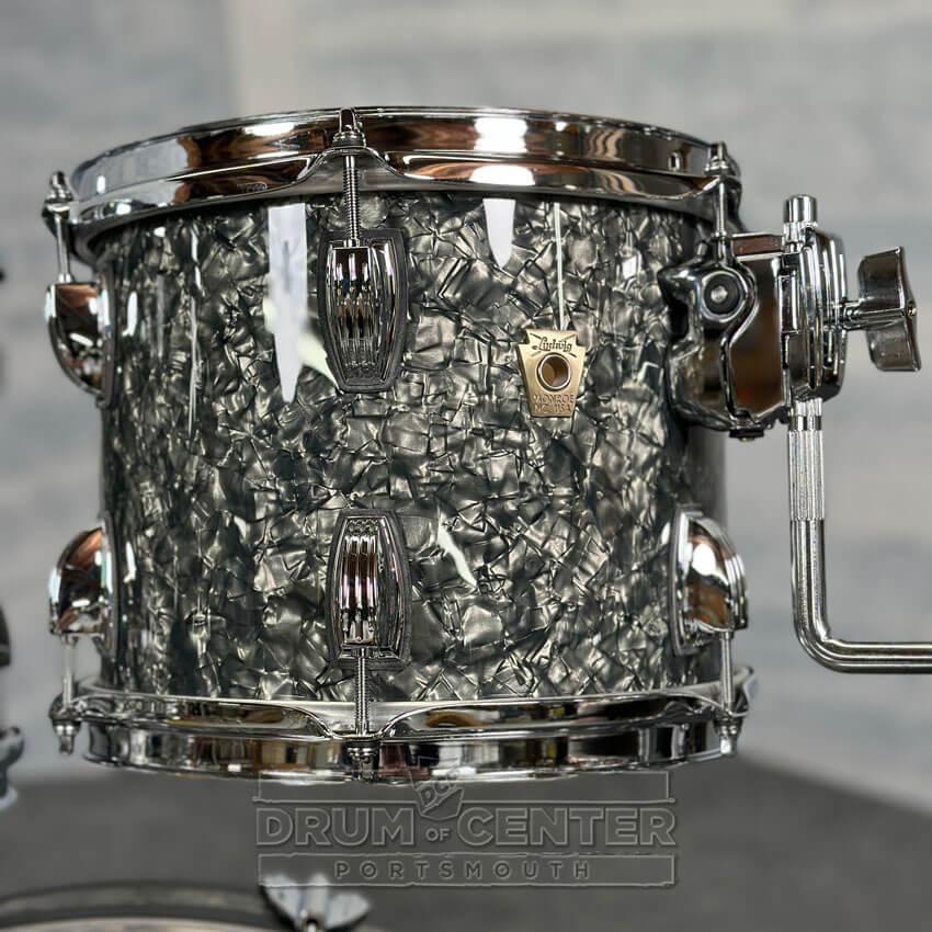 Ludwig Classic Maple 4pc Mod Drum Set Limited Edition Black Pearl - Drum Center Of Portsmouth