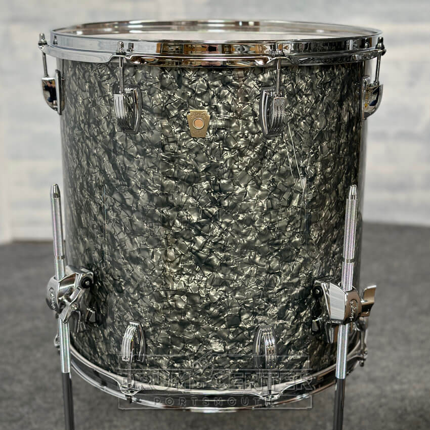 Ludwig Classic Maple 4pc Mod Drum Set Limited Edition Black Pearl - Drum Center Of Portsmouth