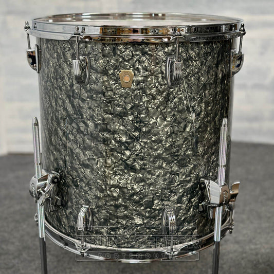 Ludwig Classic Maple 4pc Mod Drum Set Limited Edition Black Pearl - Drum Center Of Portsmouth