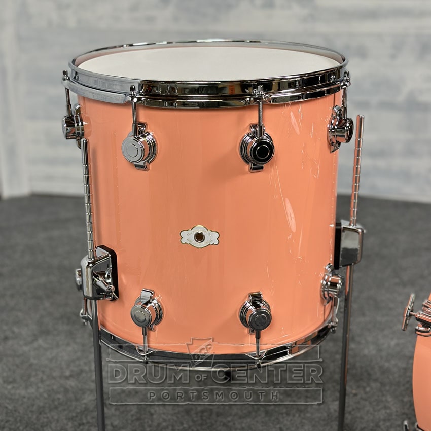 George Way Aristocrat Studio Drum Set 18/12/14 6 Point Pink - Drum Center Of Portsmouth