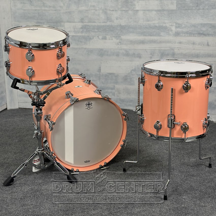 George Way Aristocrat Studio Drum Set 18/12/14 6 Point Pink - Drum Center Of Portsmouth