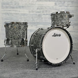 Ludwig Classic Maple 3pc Fab Drum Set Limited Edition Black Pearl - Drum Center Of Portsmouth