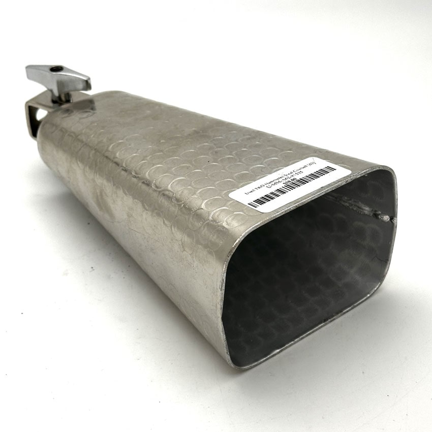 Used TKO Hammered Steel Cowbell - Very Good - Drum Center Of Portsmouth
