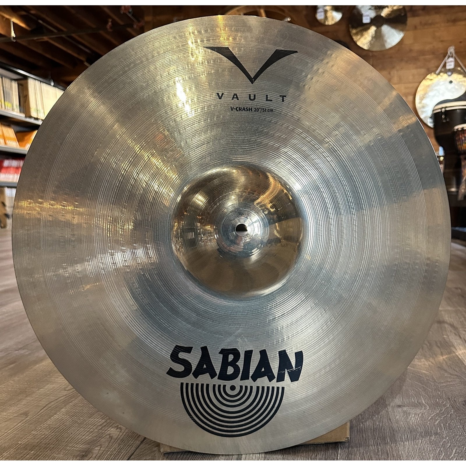 Used Sabian Vault V-Crash Cymbal 20"