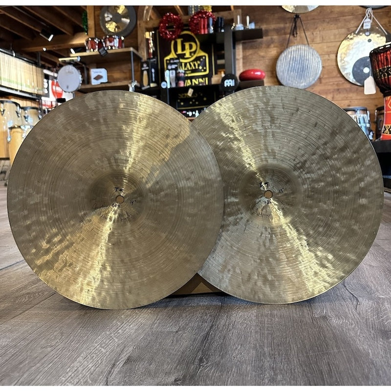Used Istanbul Agop 30th Anniversary Hi Hat Cymbals 14" - Drum Center Of Portsmouth