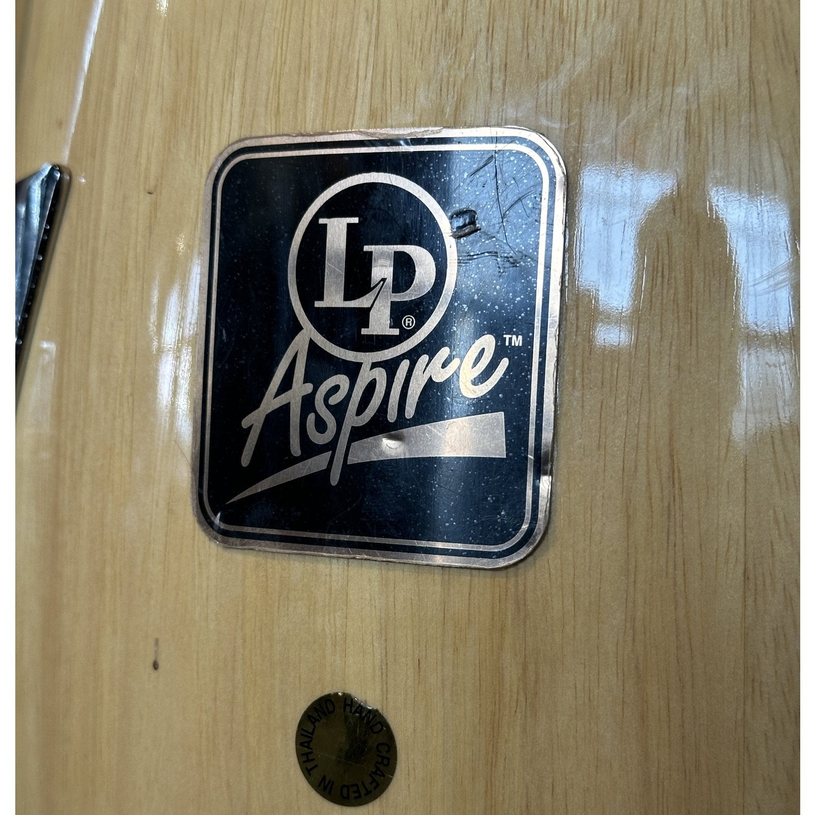 Used LP Aspire Conga Set Natural Wood