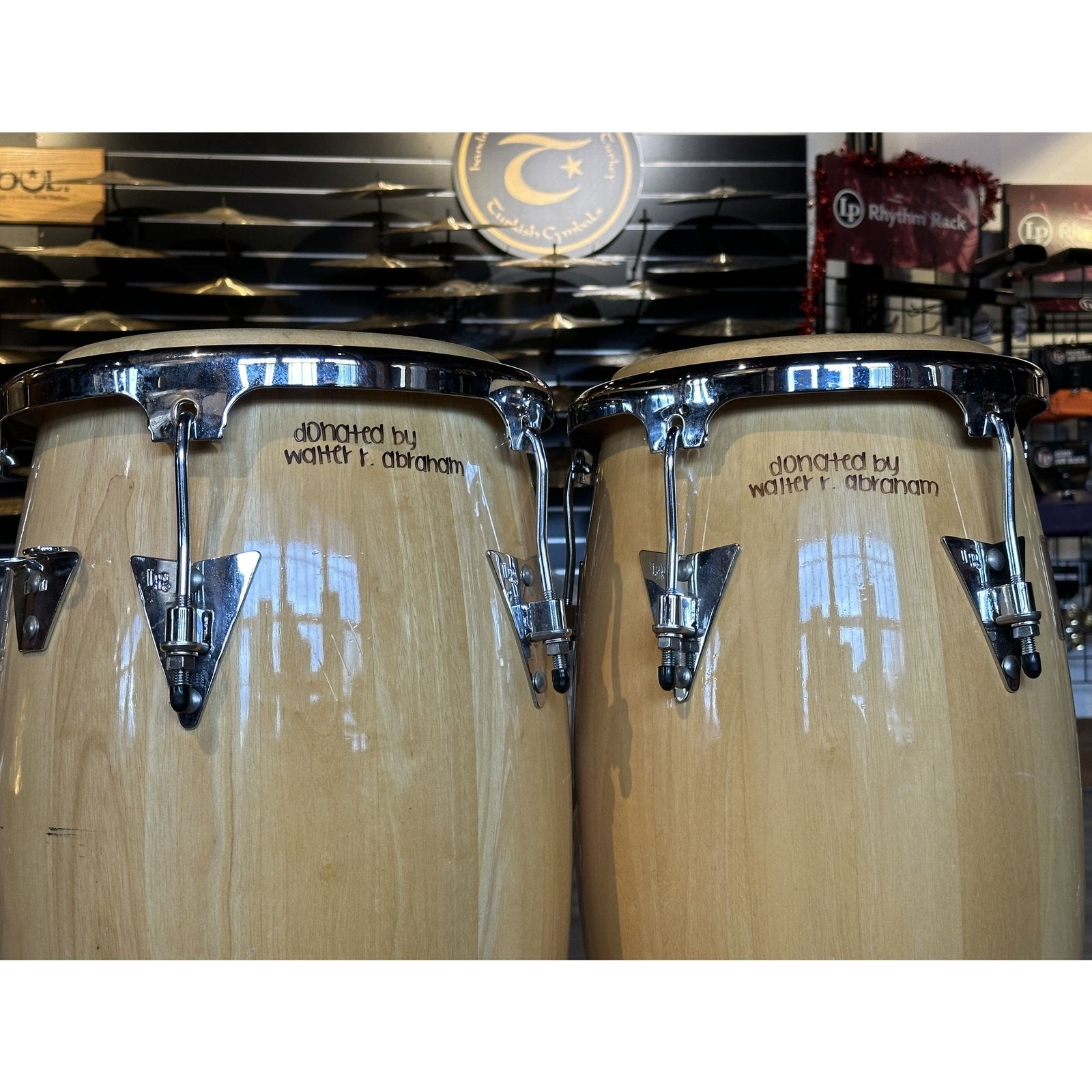 Used LP Aspire Conga Set Natural Wood