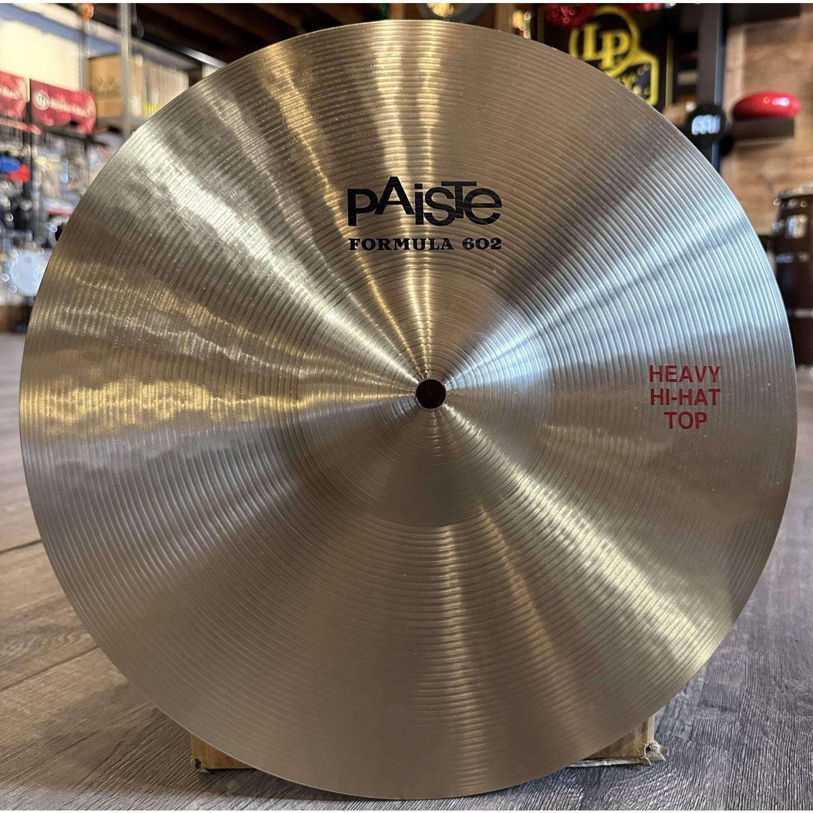 Used Paiste Formula 602 Heavy Hi Hat Cymbals 14"