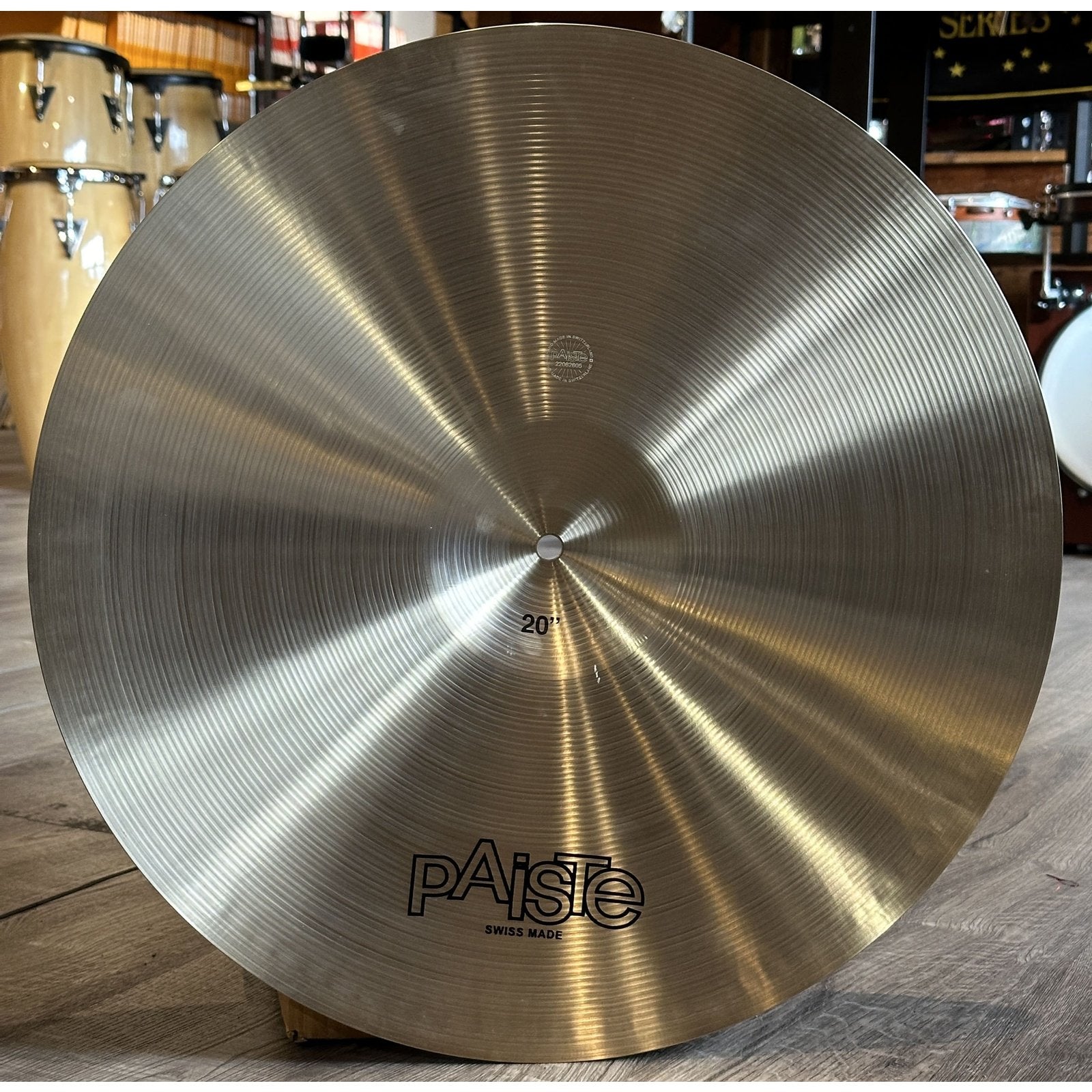 Used Paiste Formula 602 Medium Ride Cymbal 20"