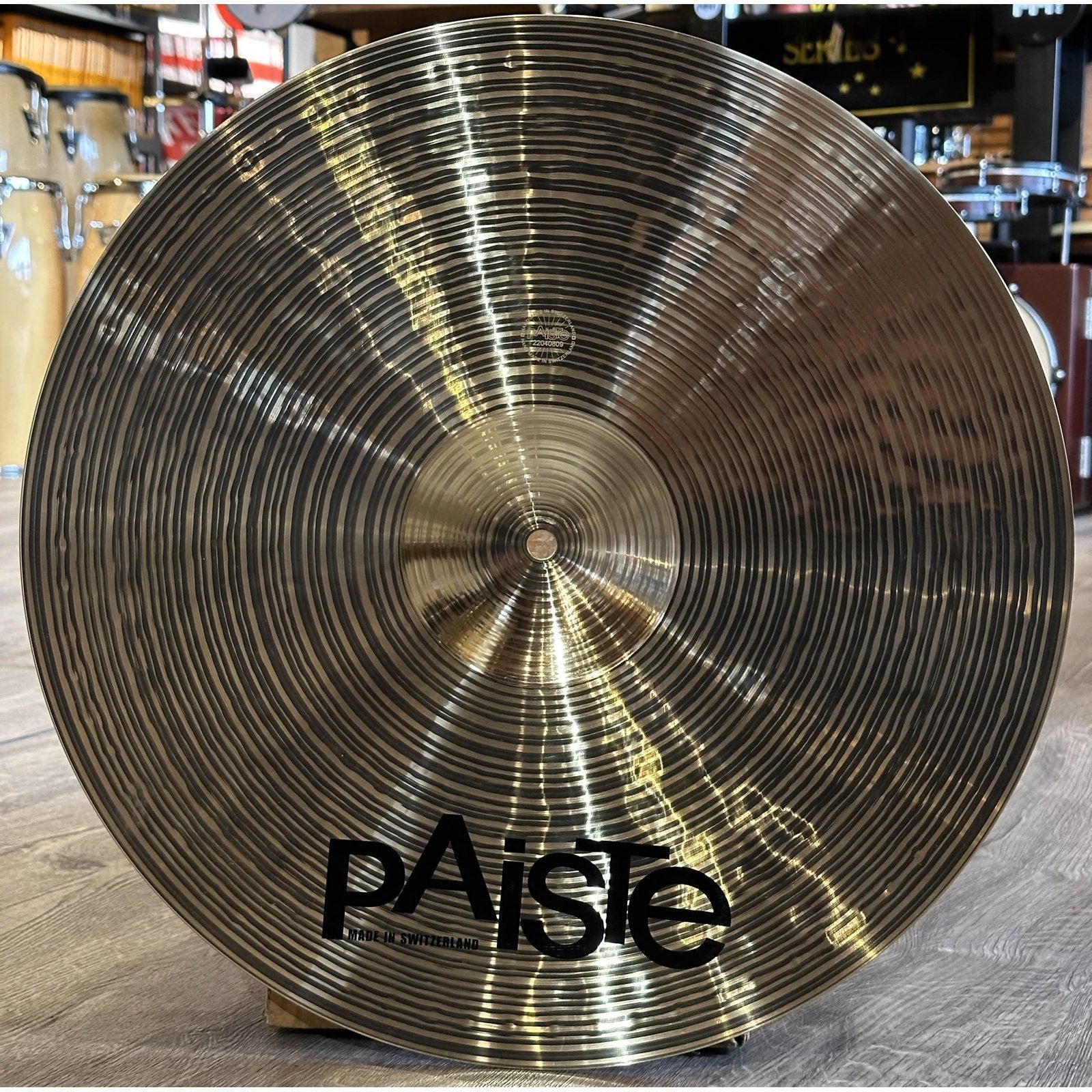 Used Paiste Signature Mellow Crash Cymbal 18"