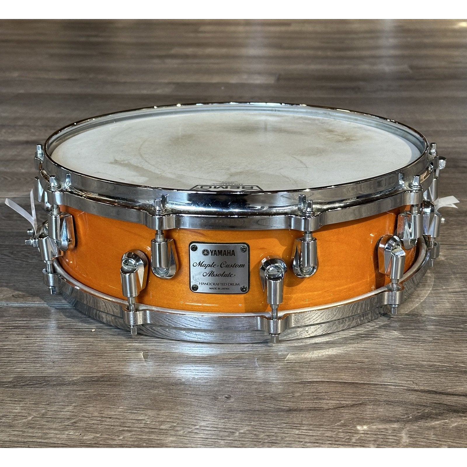 Used Yamaha Maple Custom Absolute Snare Drum 14x4