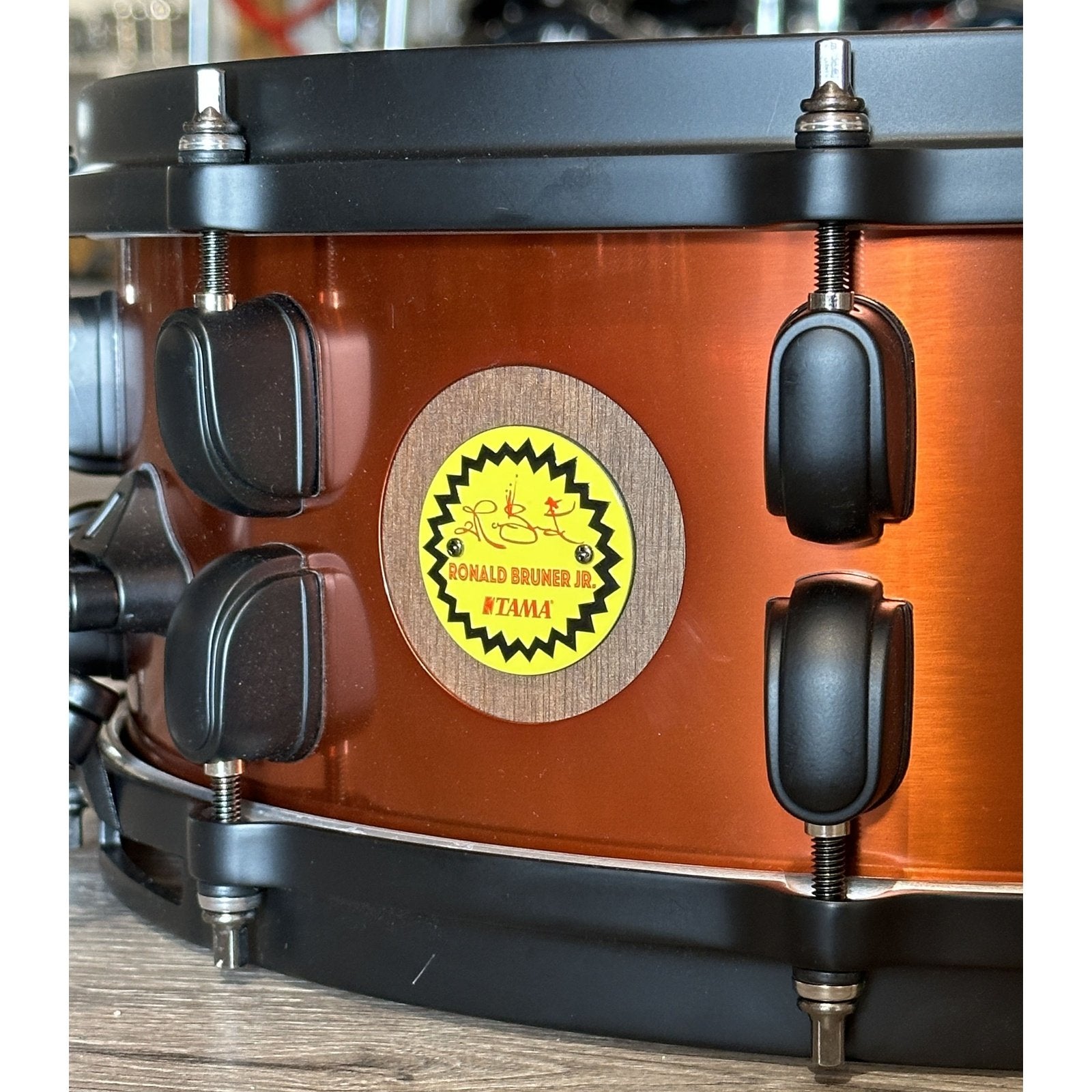 Used Tama Ronald Bruner Signature Snare Drum 14x5.5