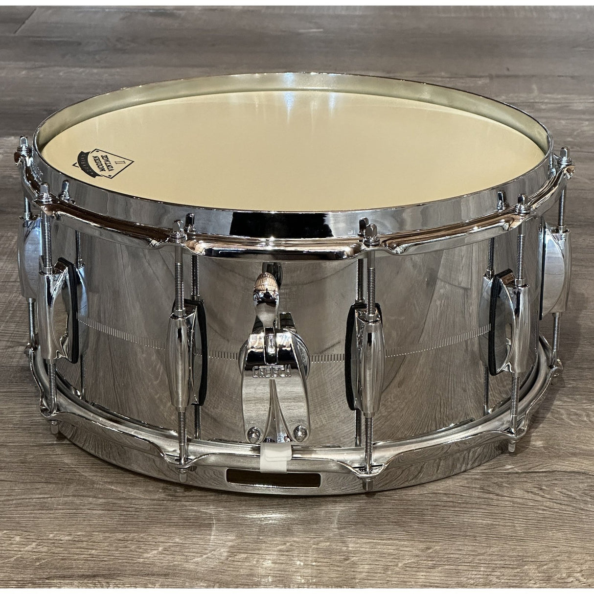 Used Gretsch Brooklyn Steel Snare Drum 14x6.5