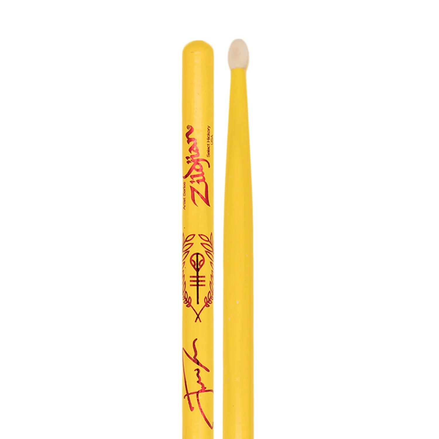Zildjian Josh Dun Clancy Yellow Drum Sticks - Drum Center Of Portsmouth