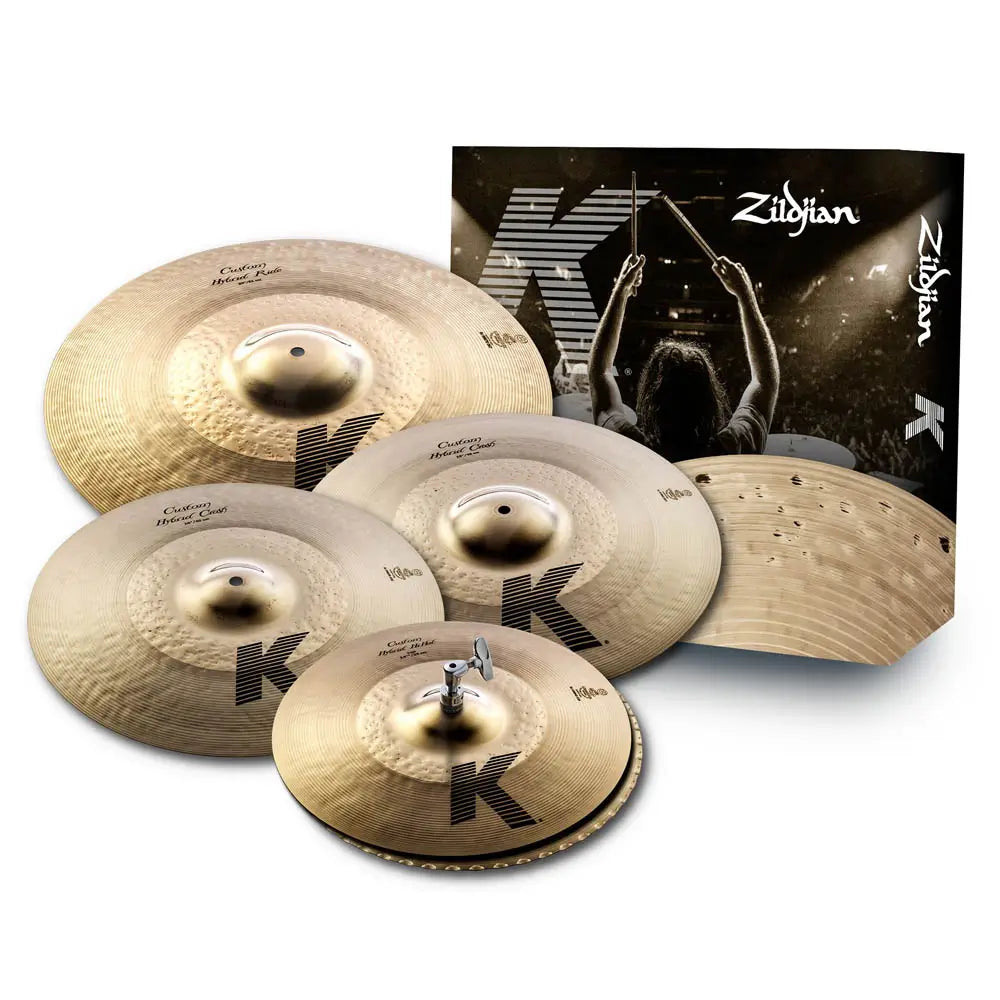 Zildjian K Custom Hybrid Cymbal Pack 14/16/18/20 - Drum Center Of Portsmouth
