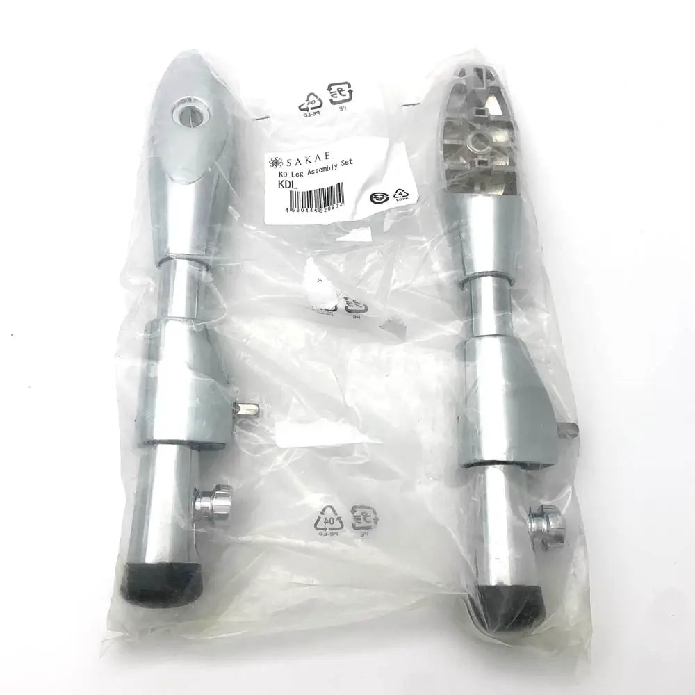 Sakae Bass Drum Spur Leg Set, Chrome - Drum Center Of Portsmouth