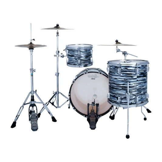 Ludwig Classic Maple 3pc Fab Drum Set '70s Black Oyster - Drum Center Of Portsmouth