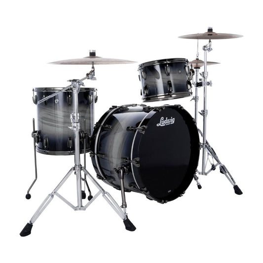 Ludwig Classic Maple Exotic Select 3pc Fab Drum Set Nocturne Burst - Drum Center Of Portsmouth