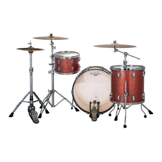 Ludwig Classic Maple 3pc Pro Beat Drum Set Hybrid Copper Sparkle - Drum Center Of Portsmouth