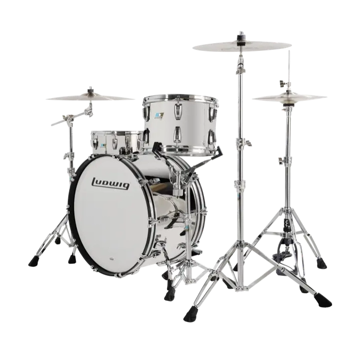 Ludwig Stainless Steel 3pc Pro Beat Drum Set - Drum Center Of Portsmouth