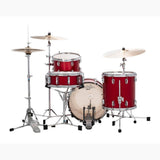 Ludwig Classic Maple 3pc Jazz Drum Set Red Sparkle