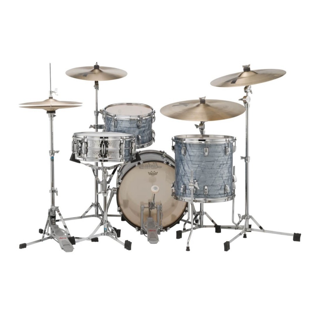 Ludwig Classic Maple 3pc Jazz Drum Set Sky Blue Pearl