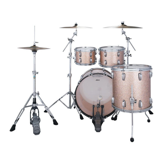 EMBARGOED - ACTIVATE OCT 8 - Ludwig Classic Maple 4pc Studio Drum Set Champagne Sparkle - Drum Center Of Portsmouth