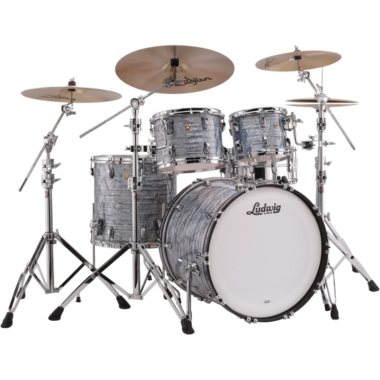 Ludwig Legacy Maple 4pc Drum Set Sky Blue Pearl - Drum Center Of Portsmouth