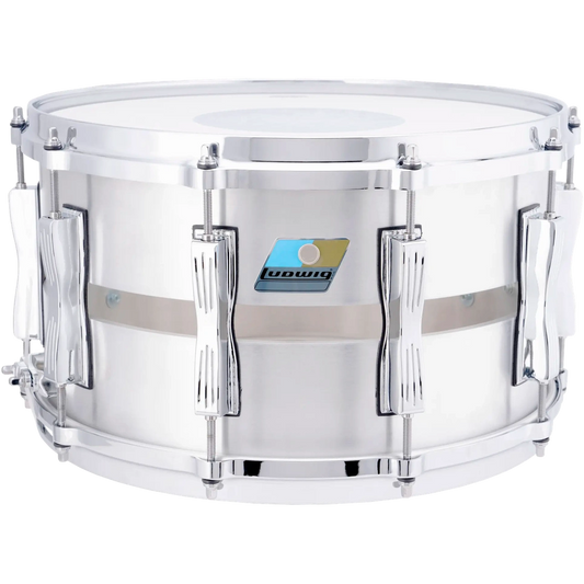 Ludwig Slotted Coliseum Cast Aluminum Snare Drum 14x8 - Drum Center Of Portsmouth