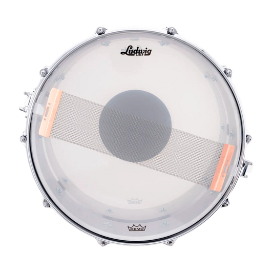 Ludwig Slotted Coliseum Cast Aluminum Snare Drum 14x8 - Drum Center Of Portsmouth