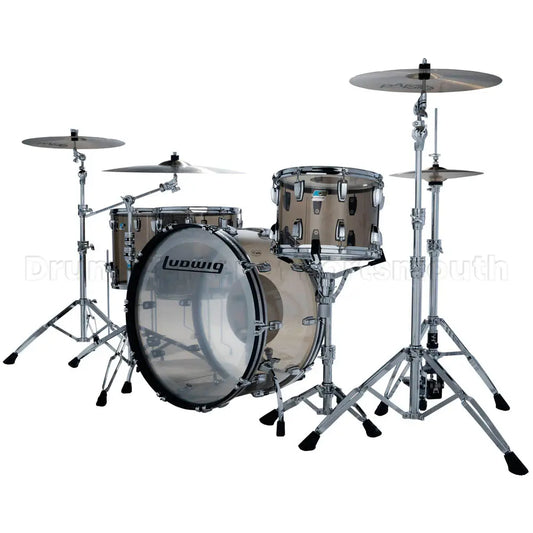 Ludwig Vistalite 4pc Zep Drum Set Bronze - Drum Center Of Portsmouth