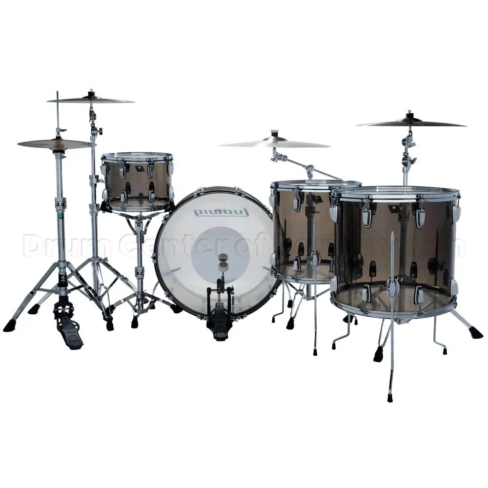 Ludwig Vistalite 4pc Zep Drum Set Bronze - Drum Center Of Portsmouth