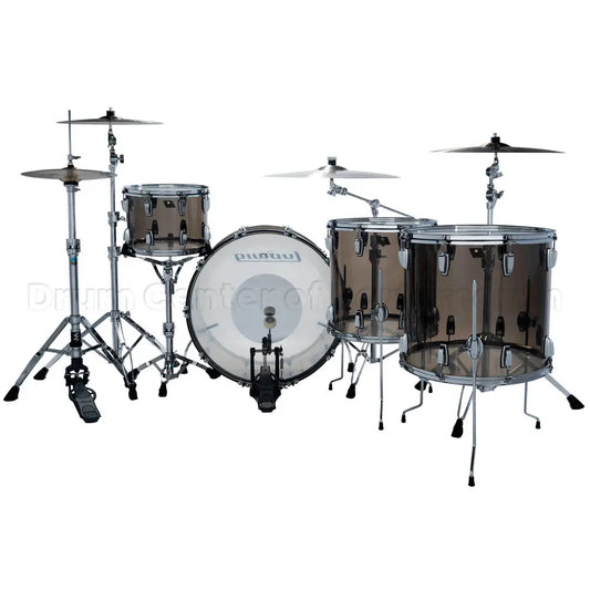 Ludwig Vistalite 4pc Zep Drum Set Bronze - Drum Center Of Portsmouth