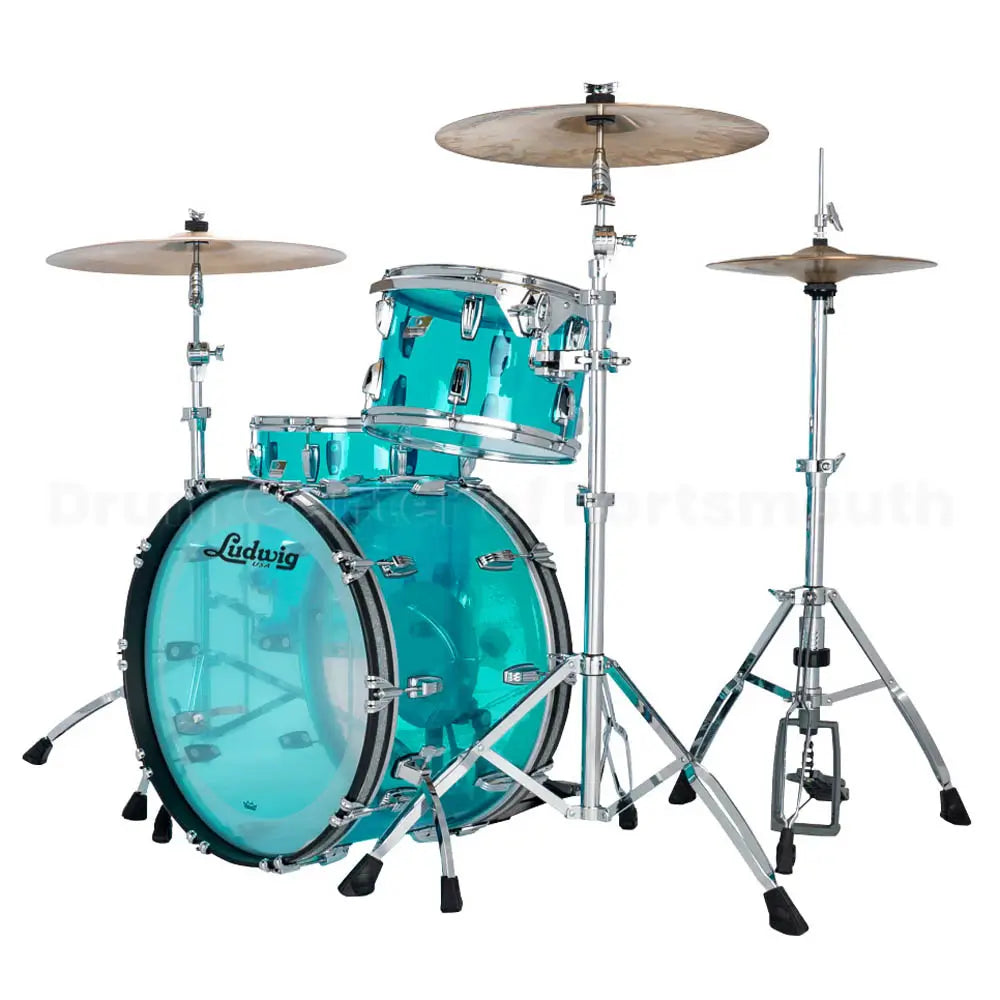 Ludwig Vistalite Fab Kit Teal