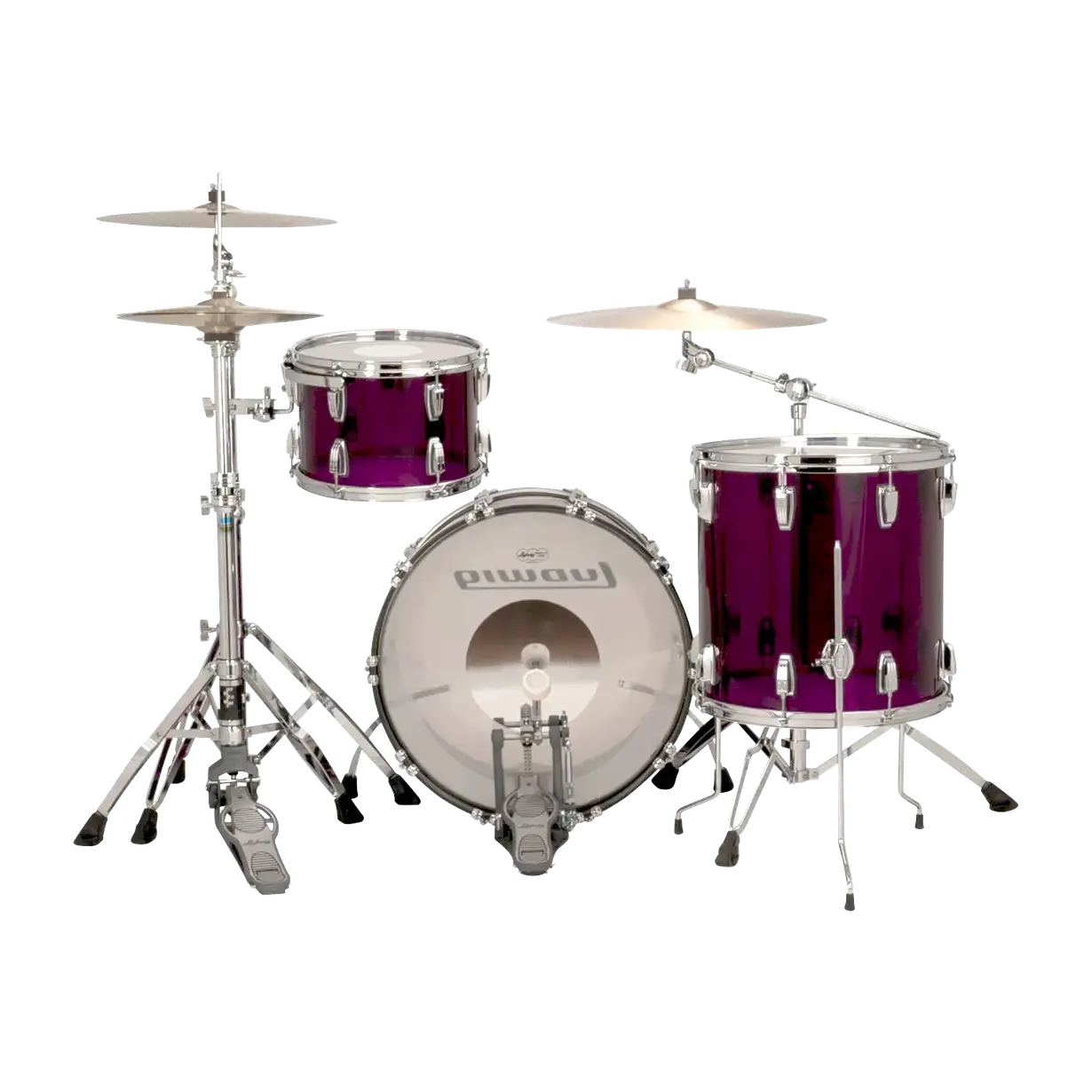 Ludwig Vistalite 3피스 Fab 드럼 세트Ludwig Vistalite 3피스 Fab 드럼 세트  