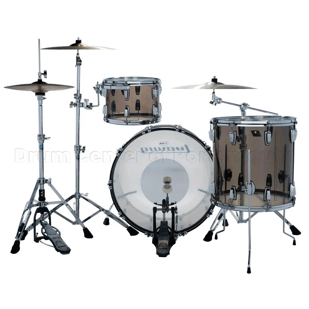 Ludwig Vistalite 3pc Drum Set 24/13/16 Bronze - Drum Center Of Portsmouth