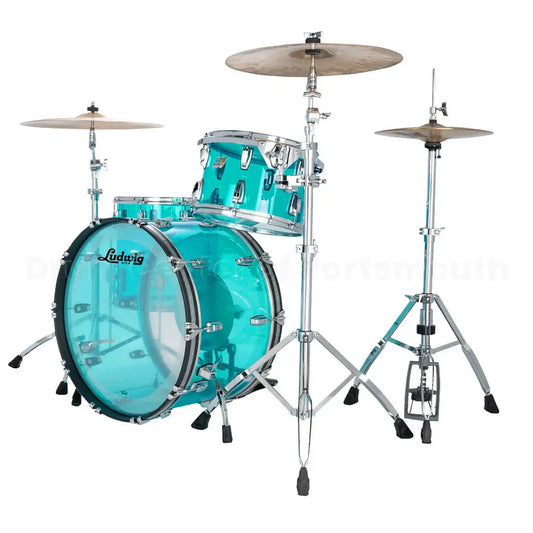Ludwig Vistalite Pro Beat Teal