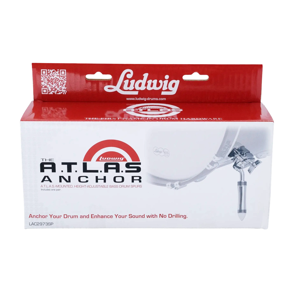 Ludwig LAC2973SP ATLAS Anchor Spurs w/Brackets - Drum Center Of Portsmouth