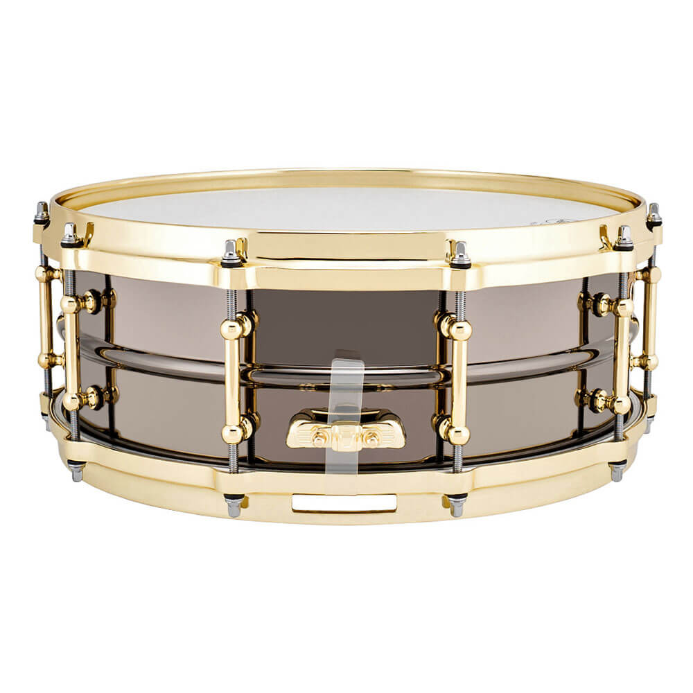 Ludwig LB416BT Black Beauty Snare Drum 14x5 w/Brass Trim
