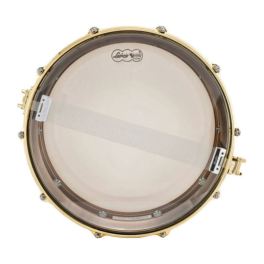 Ludwig LB416BT Black Beauty Snare Drum 14x5 w/Brass Trim