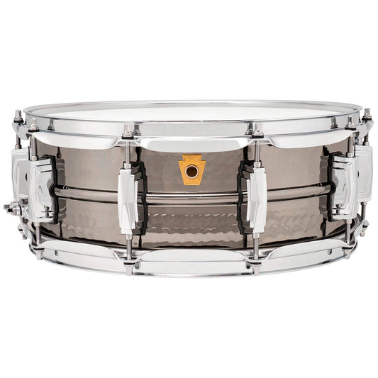 Ludwig LB416K Black Beauty Snare Drum 14x5 Hammered