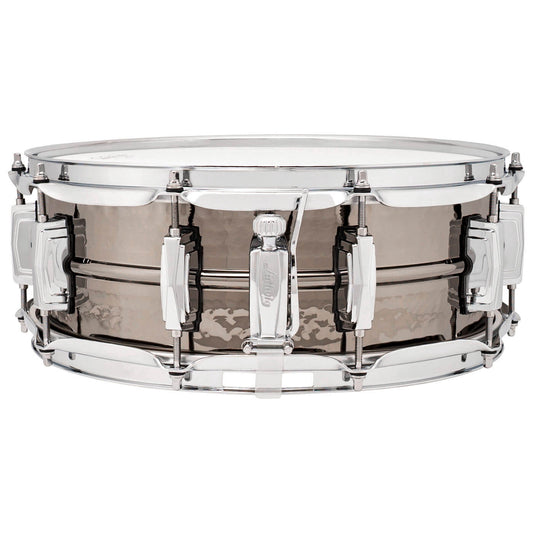Ludwig LB416K Black Beauty Snare Drum 14x5 Hammered