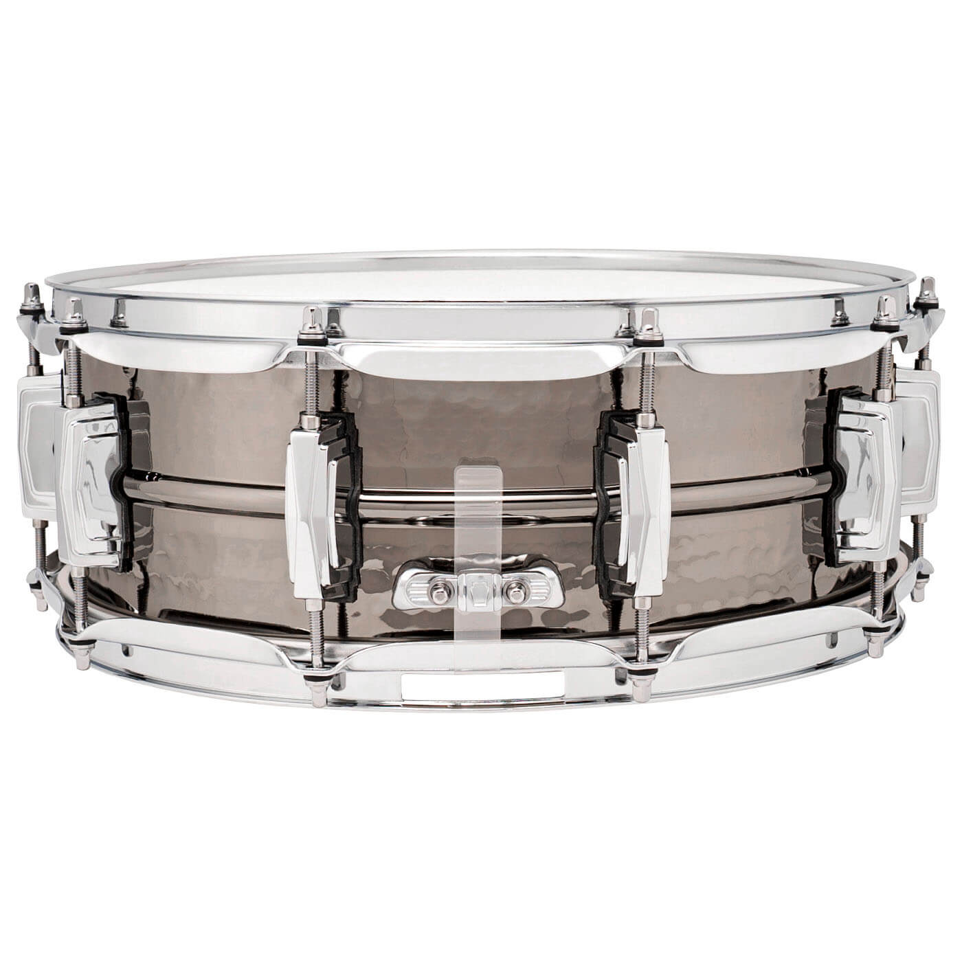 Ludwig LB416K Black Beauty Snare Drum 14x5 Hammered