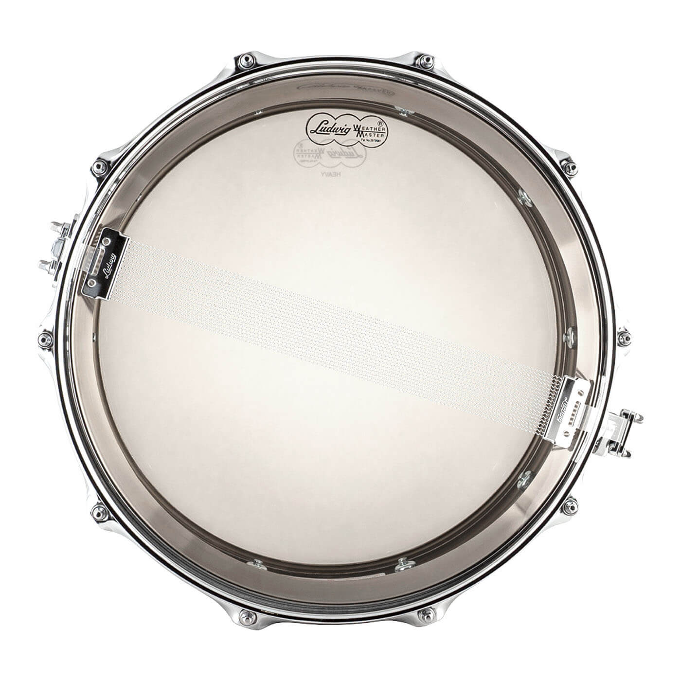 Ludwig LB416KT Black Beauty Snare Drum 14x5 Hammered w/Tube Lugs