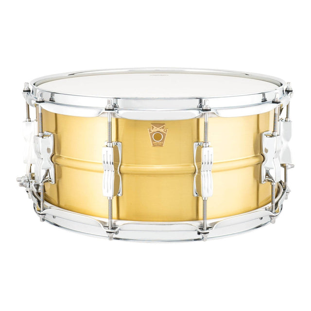 Ludwig LB654BM Acro Brass Snare Drum 14x6.5 w/P86CH